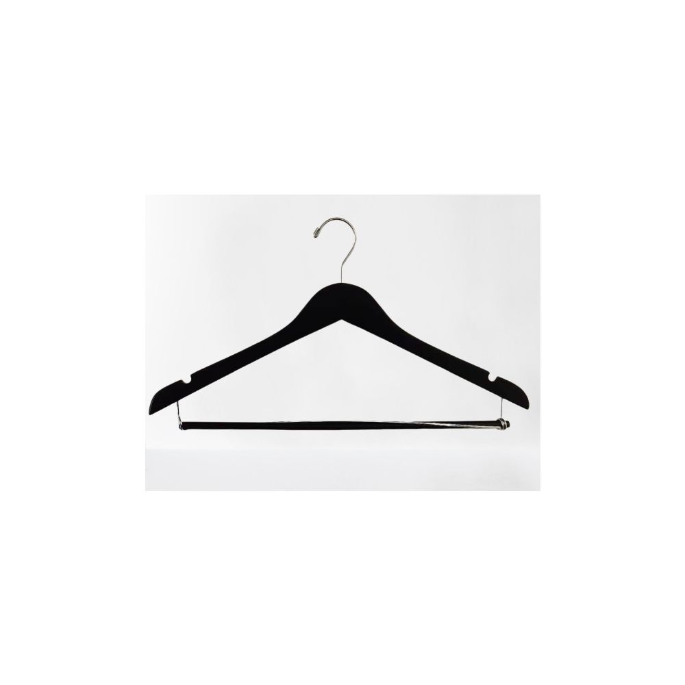 Men's Open Hook Hanger, Matte Black